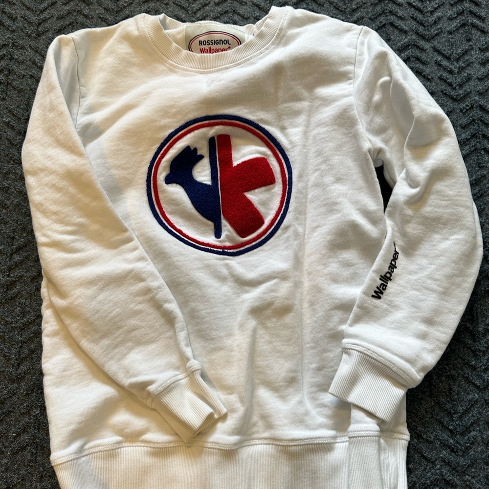 Rossignol patch crew sweater